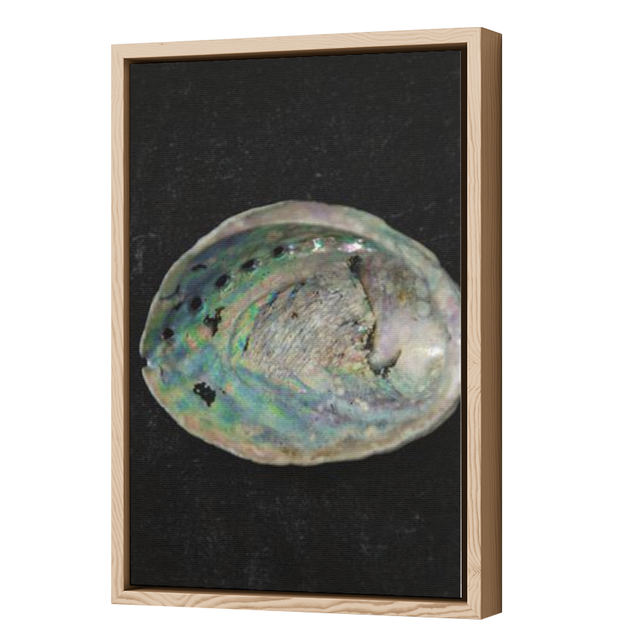 Thumbnail for Canvas - Wood Grain Floating Frame