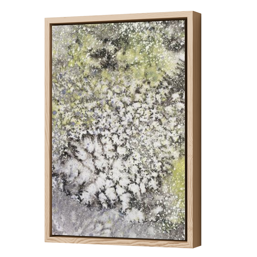 Thumbnail for Canvas - Wood Grain Floating Frame