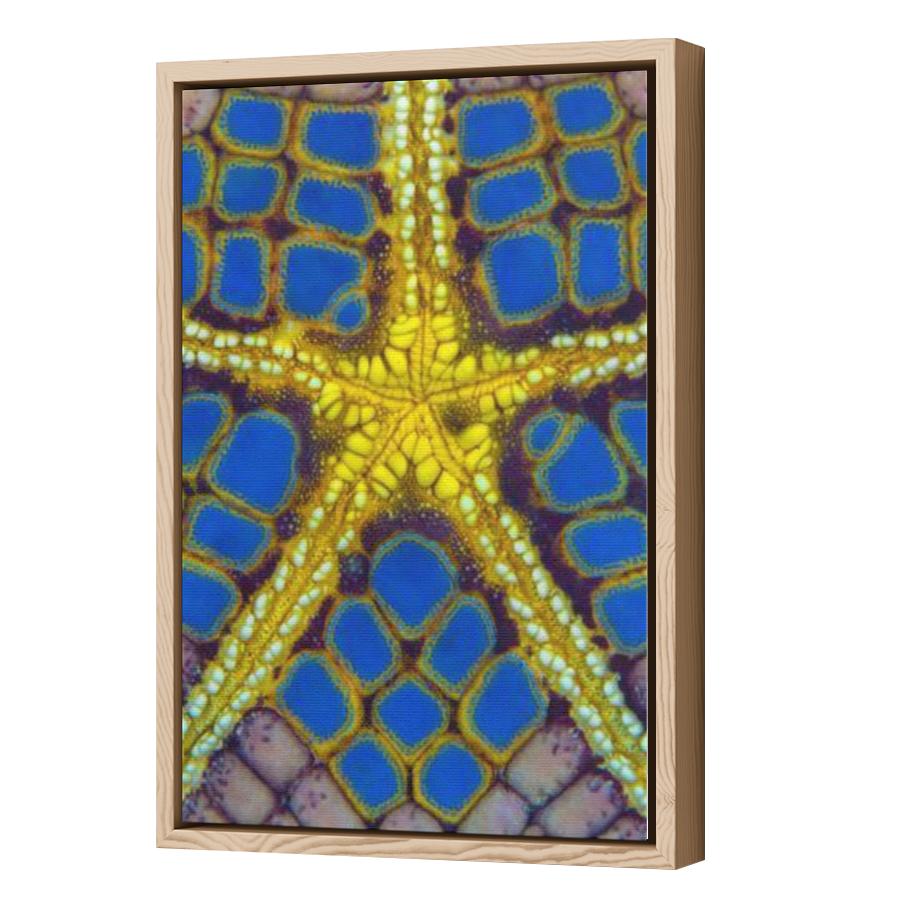Thumbnail for Canvas - Wood Grain Floating Frame