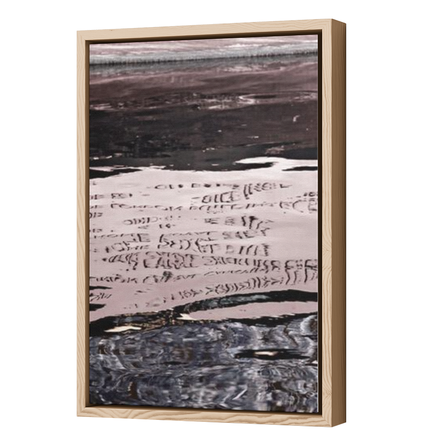 Thumbnail for Canvas - Wood Grain Floating Frame