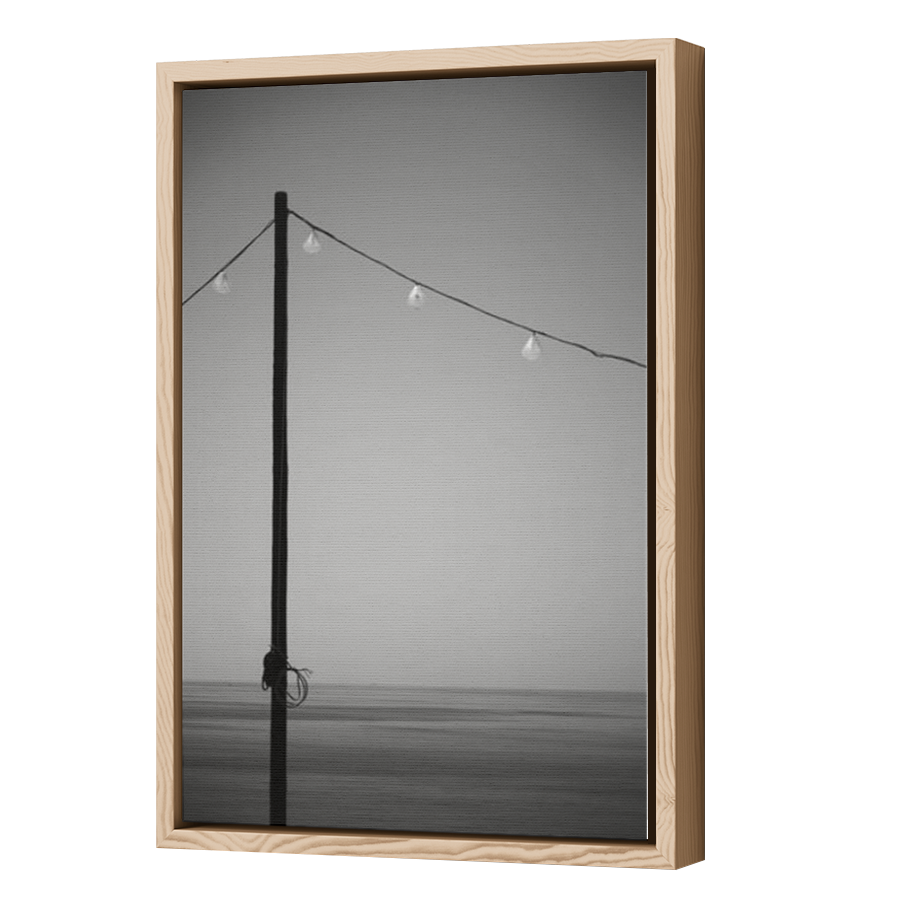 Thumbnail for Canvas - Wood Grain Floating Frame