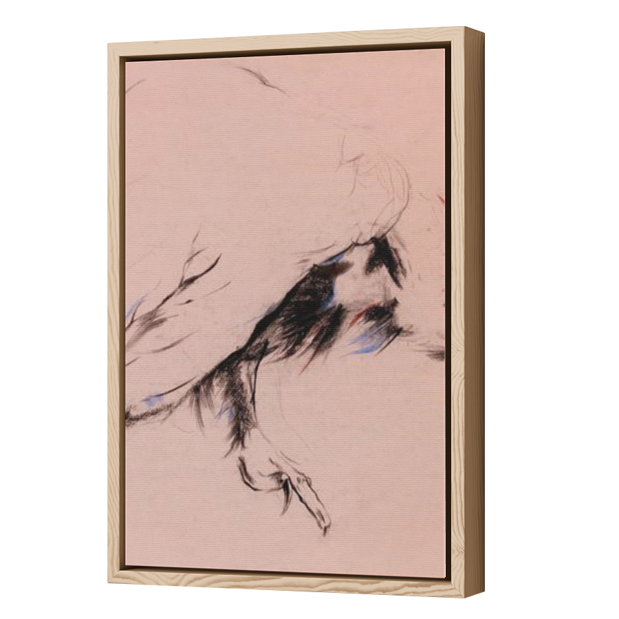 Thumbnail for Canvas - Wood Grain Floating Frame
