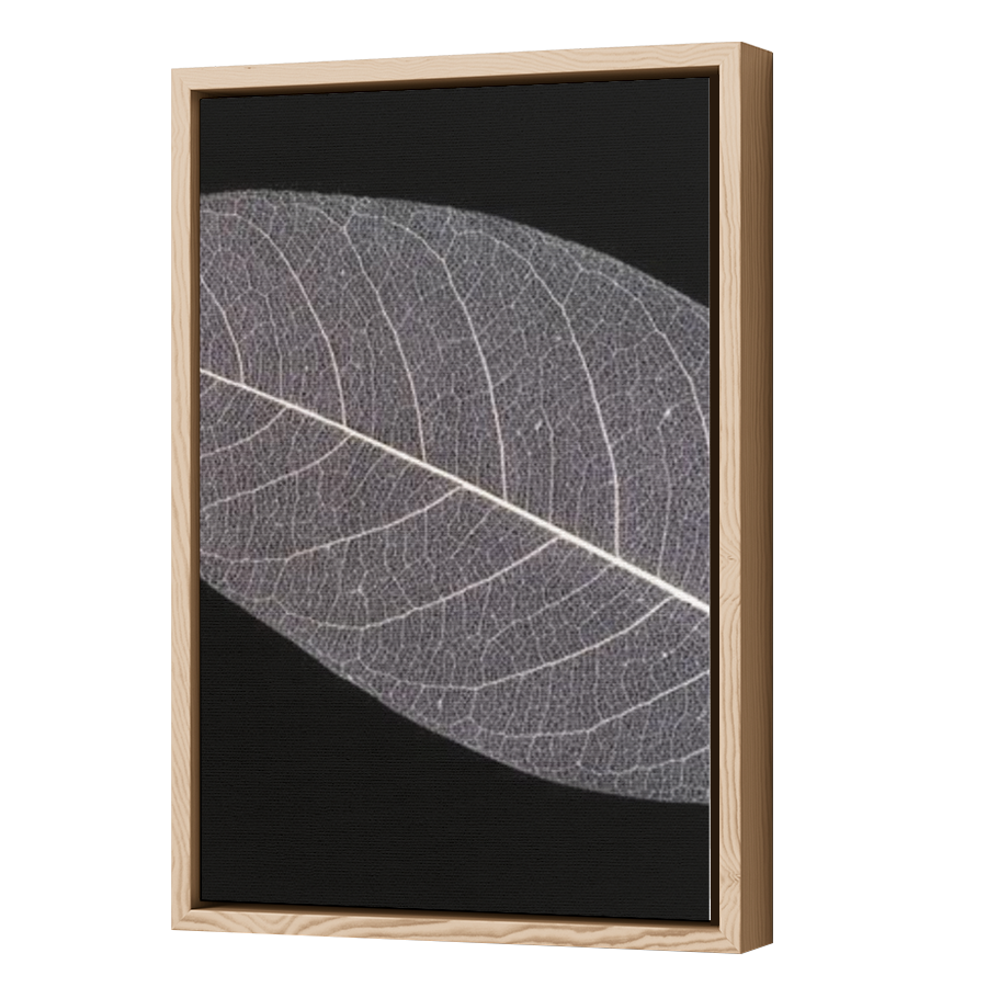 Thumbnail for Canvas - Wood Grain Floating Frame