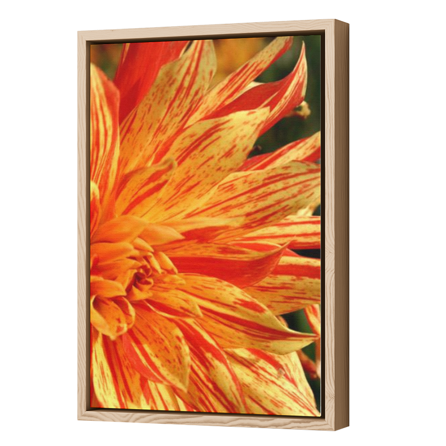 Thumbnail for Canvas - Wood Grain Floating Frame