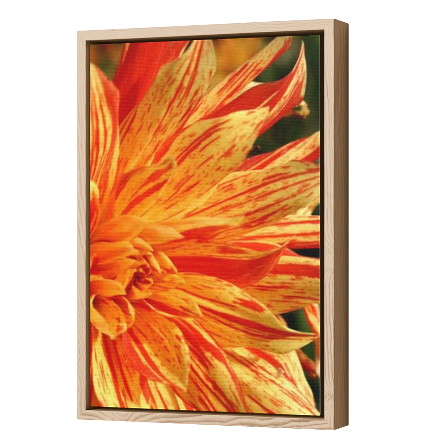 Thumbnail for Canvas - Wood Grain Floating Frame