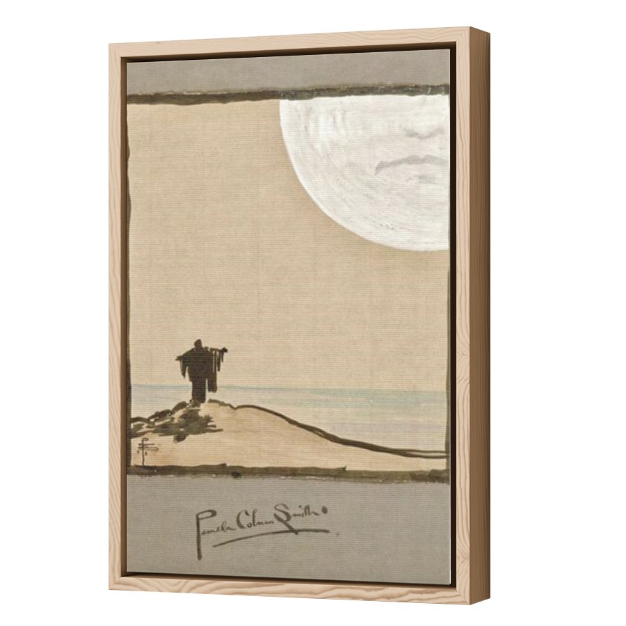 Thumbnail for Canvas - Wood Grain Floating Frame
