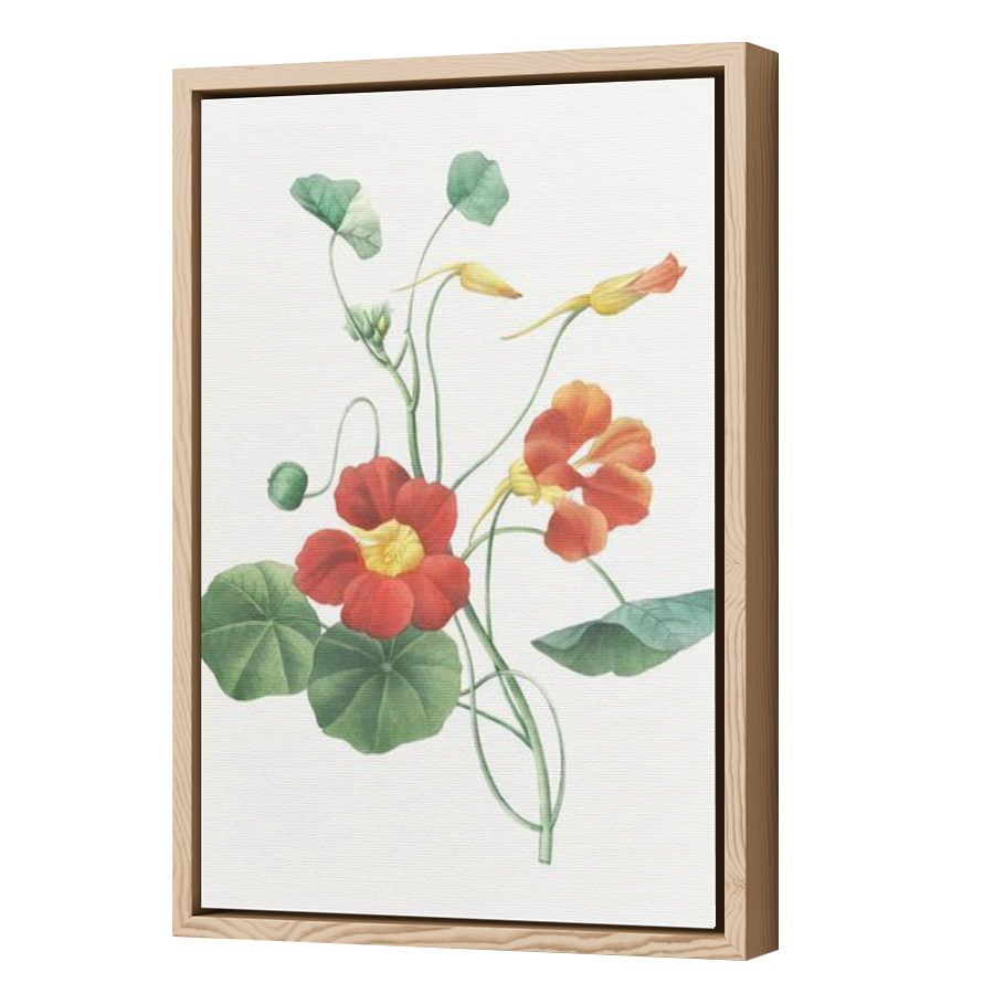 Thumbnail for Canvas - Wood Grain Floating Frame