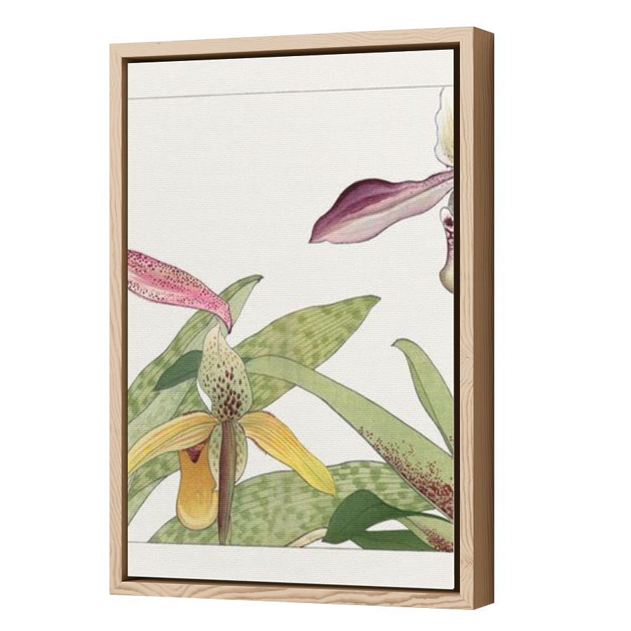 Thumbnail for Canvas - Wood Grain Floating Frame