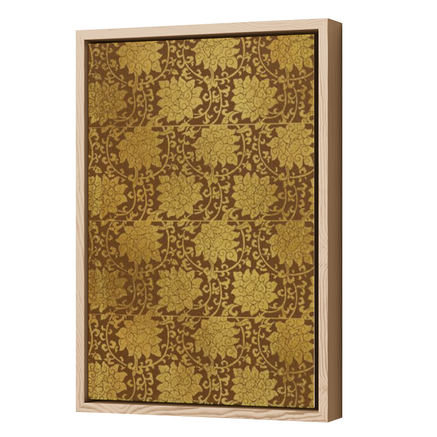 Thumbnail for Canvas - Wood Grain Floating Frame