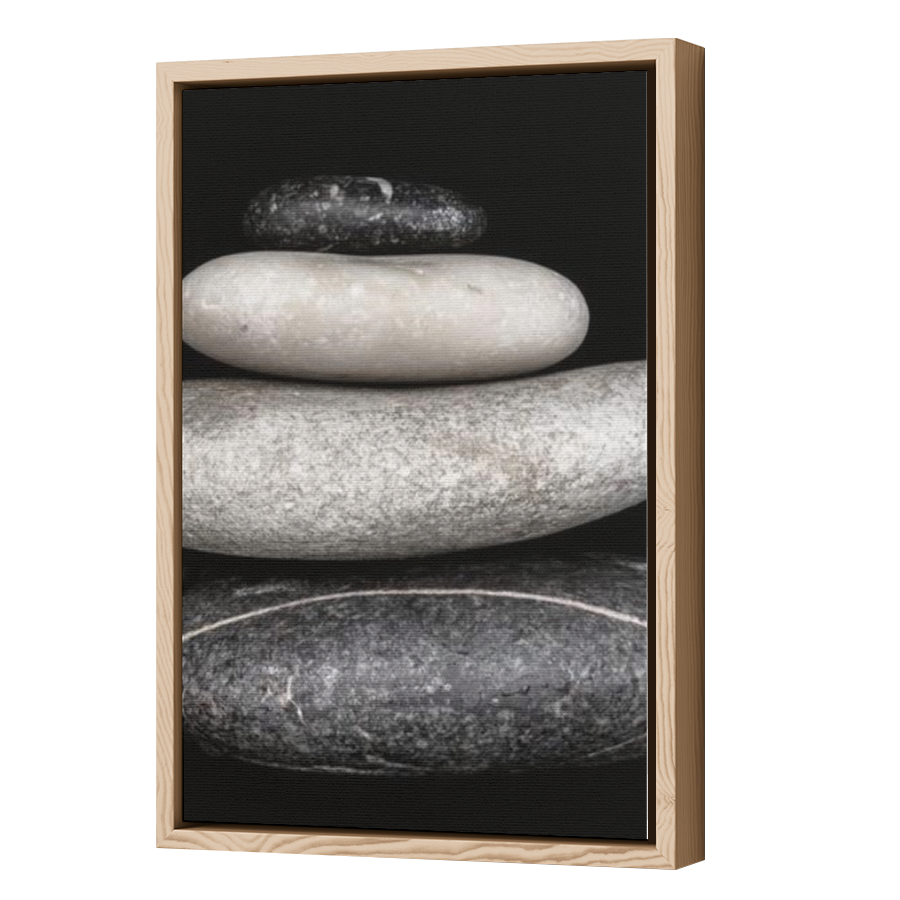 Thumbnail for Canvas - Wood Grain Floating Frame