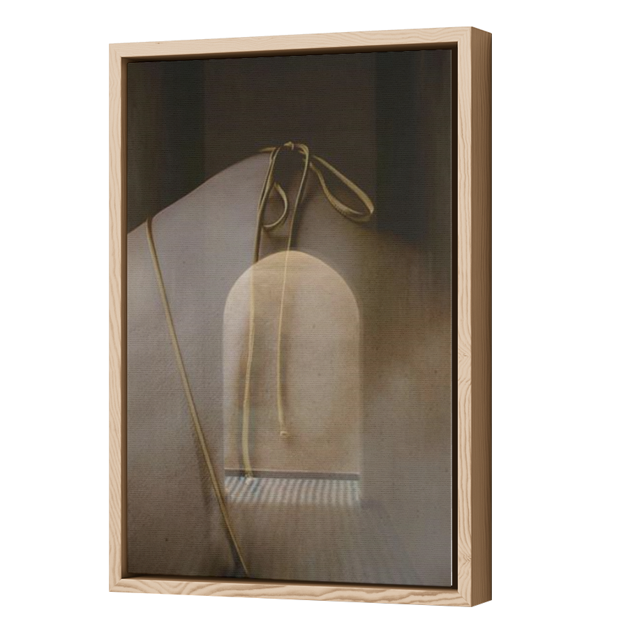 Thumbnail for Canvas - Wood Grain Floating Frame