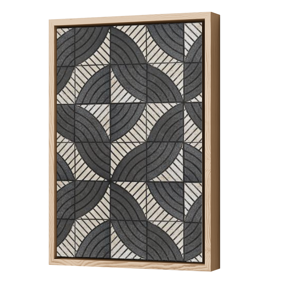 Thumbnail for Canvas - Wood Grain Floating Frame