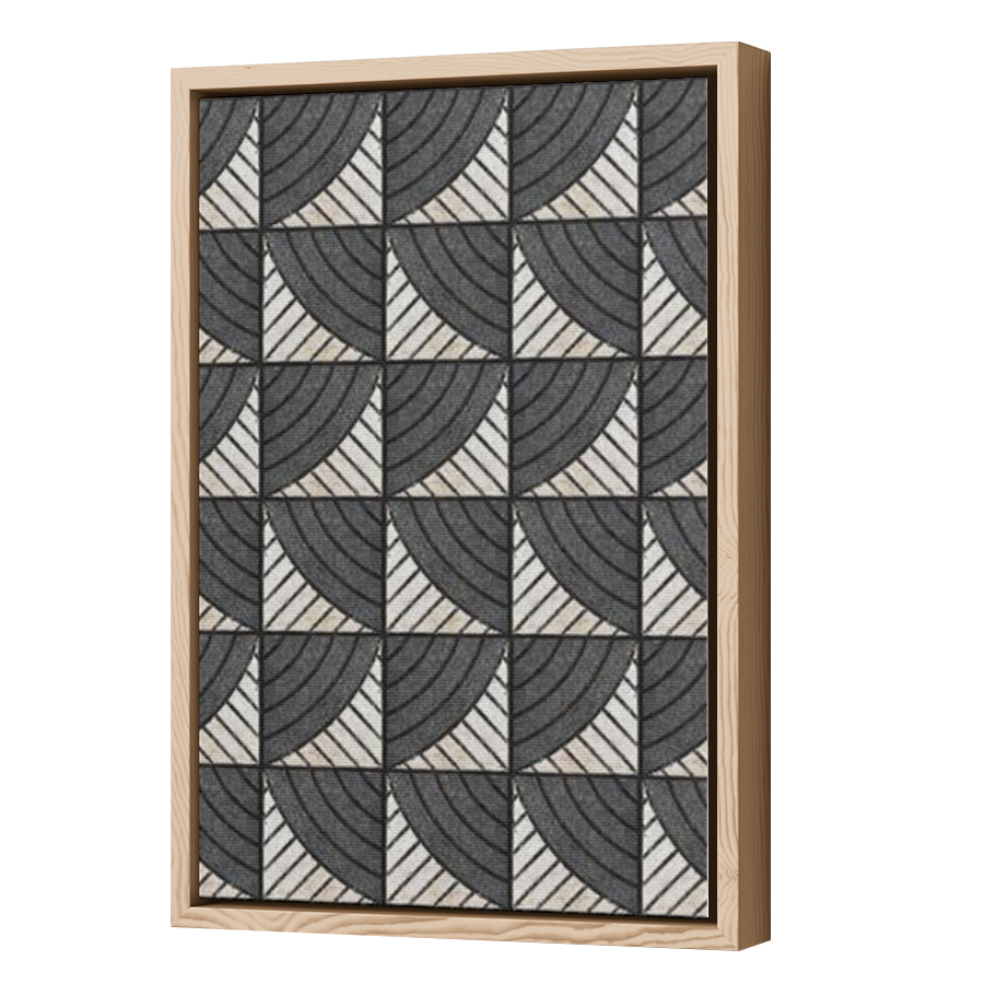 Thumbnail for Canvas - Wood Grain Floating Frame