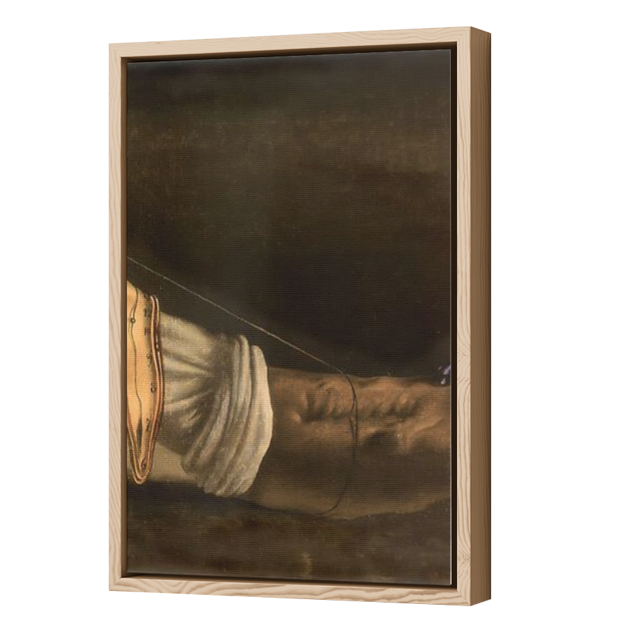 Thumbnail for Canvas - Wood Grain Floating Frame