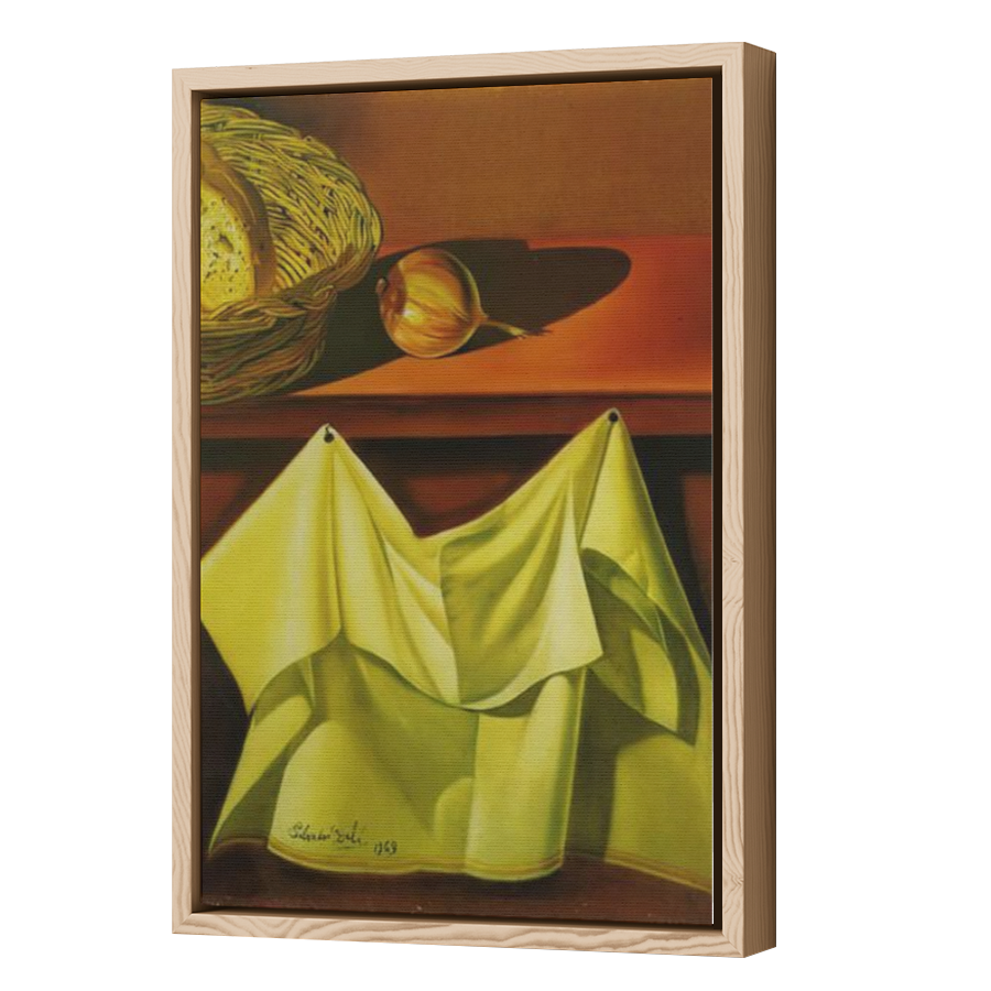 Thumbnail for Canvas - Wood Grain Floating Frame