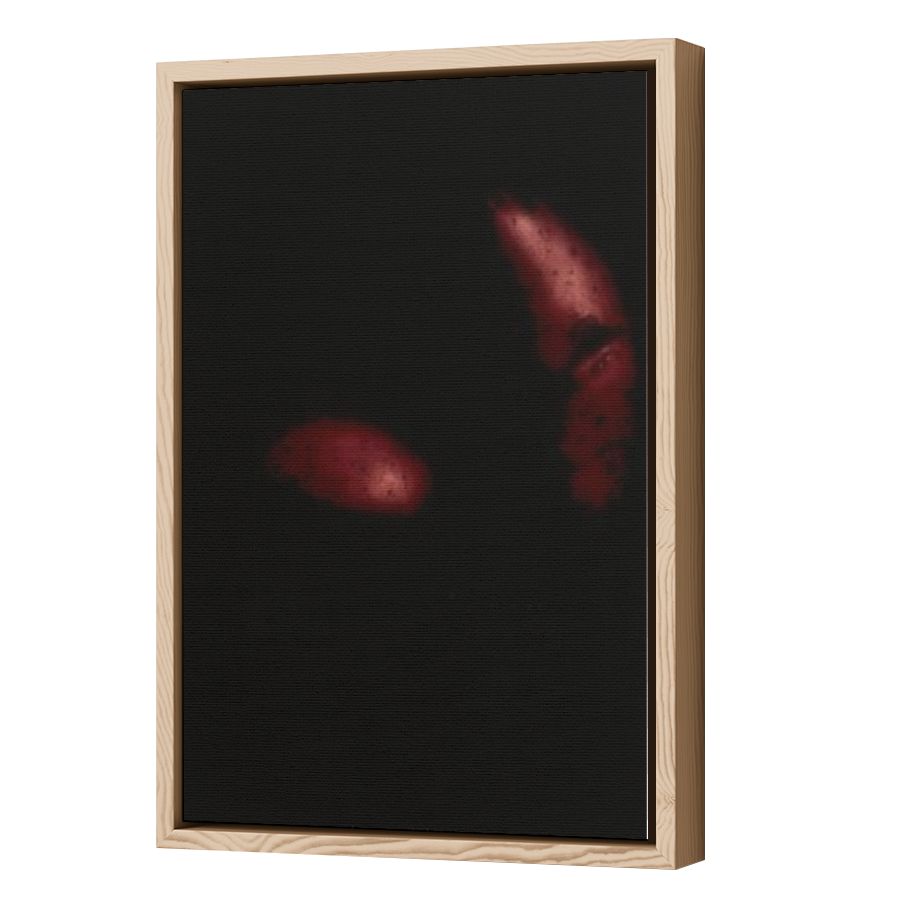 Thumbnail for Canvas - Wood Grain Floating Frame