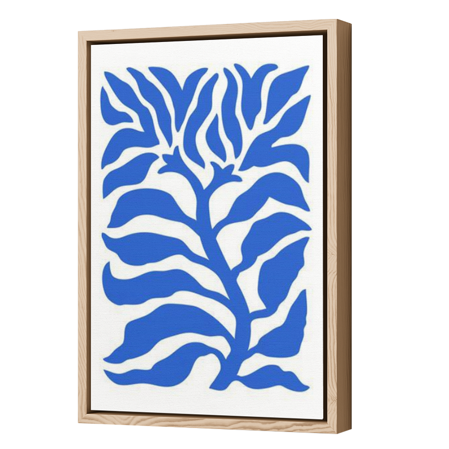 Thumbnail for Canvas - Wood Grain Floating Frame