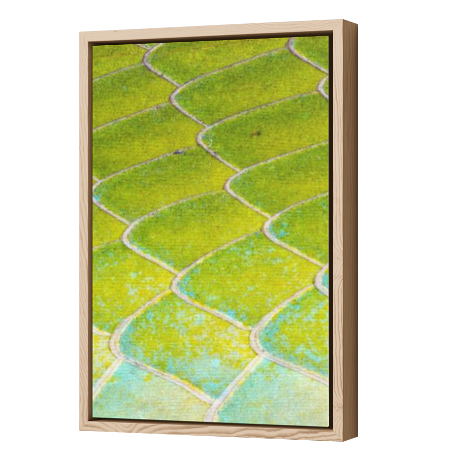 Thumbnail for Canvas - Wood Grain Floating Frame