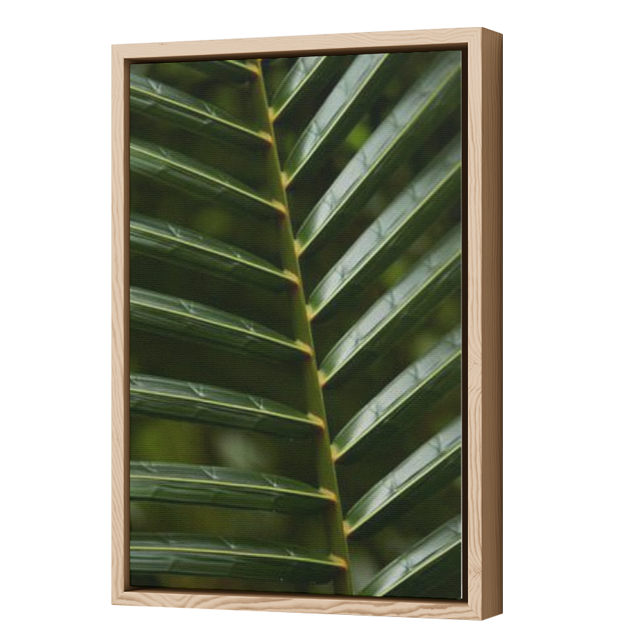 Thumbnail for Canvas - Wood Grain Floating Frame