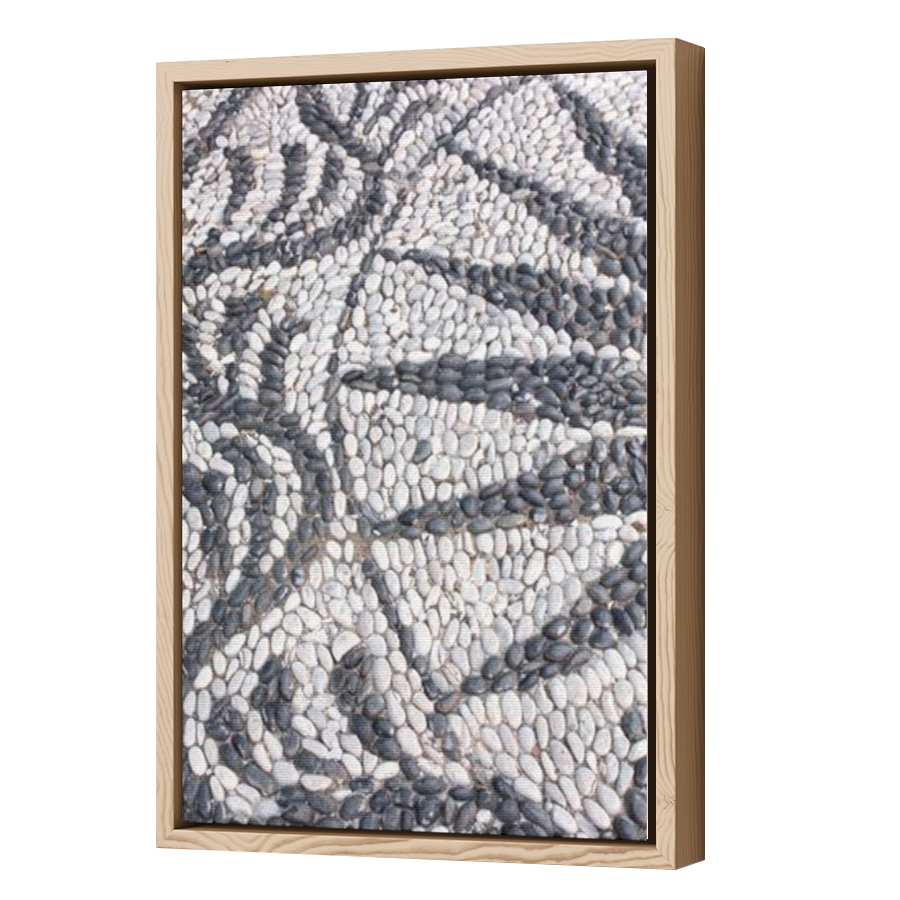 Thumbnail for Canvas - Wood Grain Floating Frame