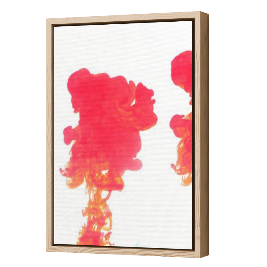 Thumbnail for Canvas - Wood Grain Floating Frame