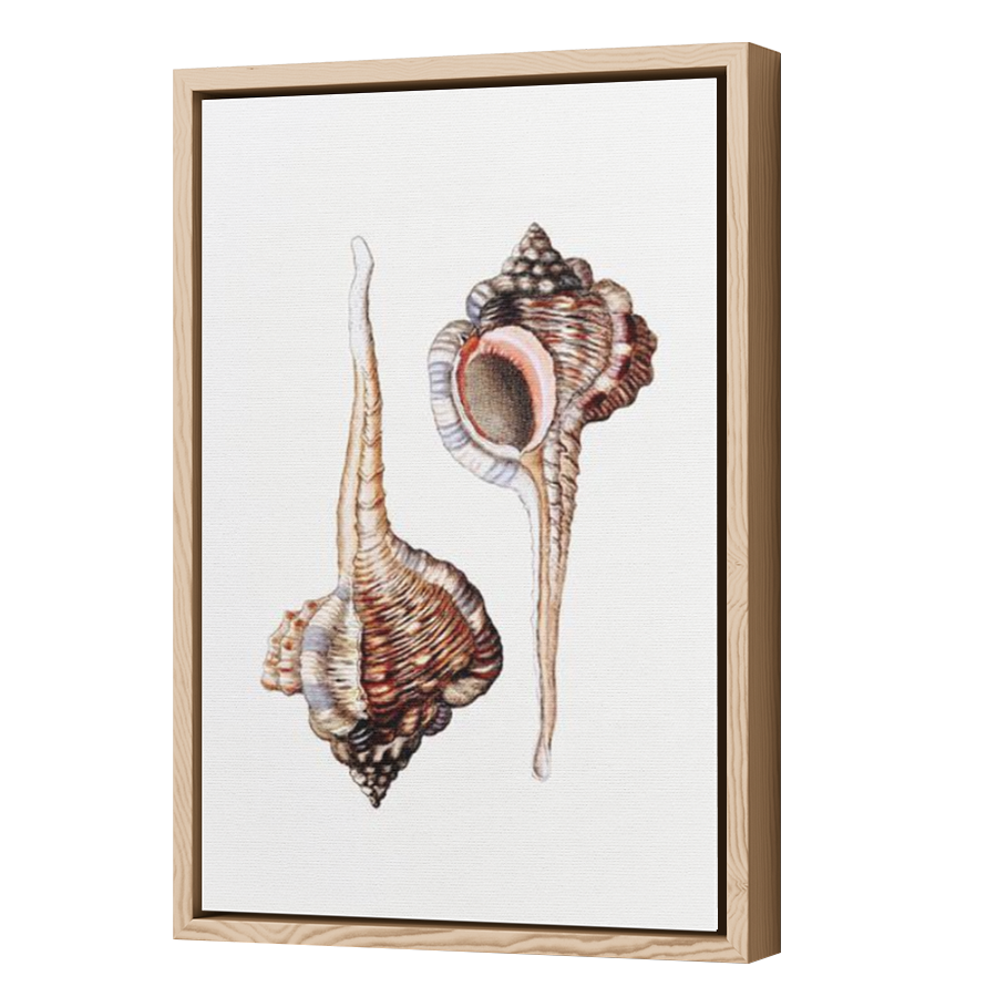 Thumbnail for Canvas - Wood Grain Floating Frame