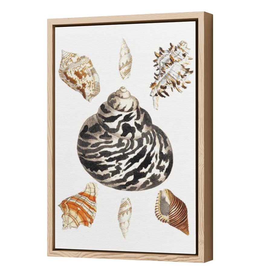 Thumbnail for Canvas - Wood Grain Floating Frame