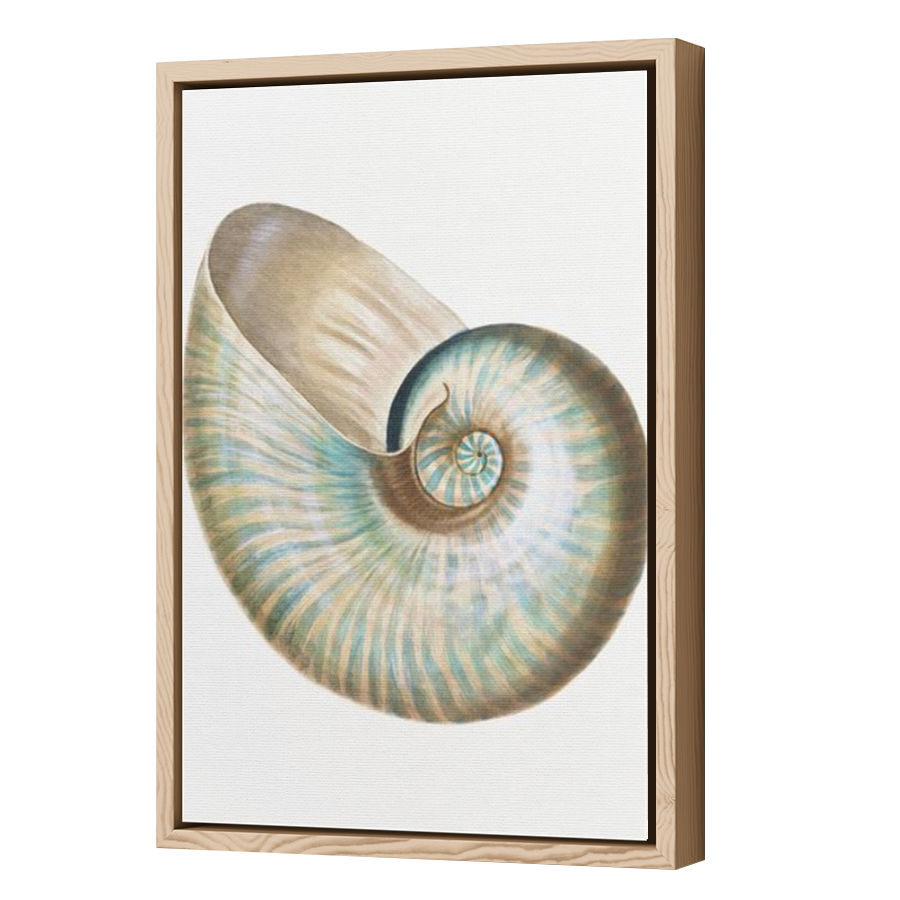Thumbnail for Canvas - Wood Grain Floating Frame