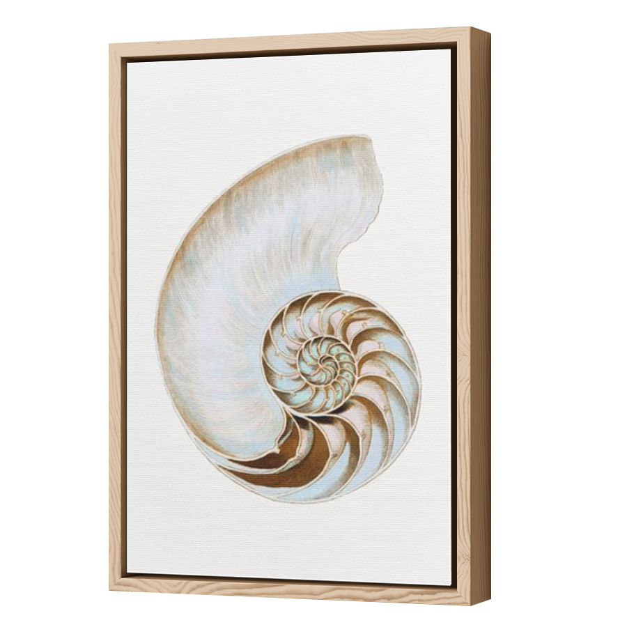 Thumbnail for Canvas - Wood Grain Floating Frame