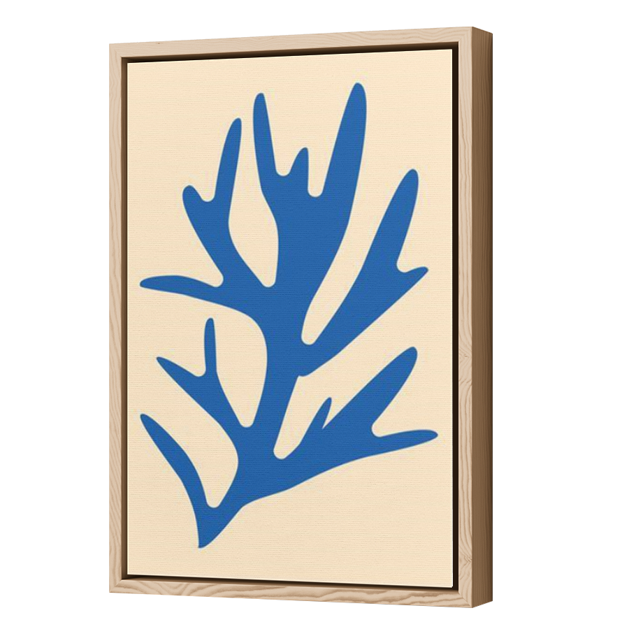 Thumbnail for Canvas - Wood Grain Floating Frame