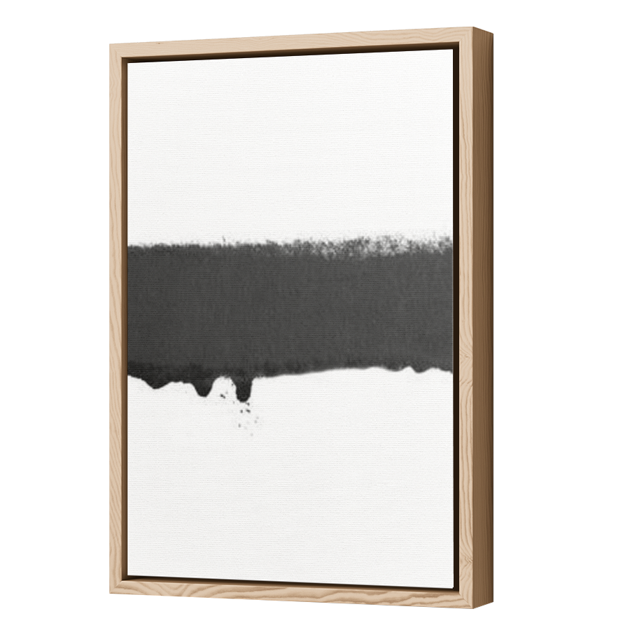 Thumbnail for Canvas - Wood Grain Floating Frame
