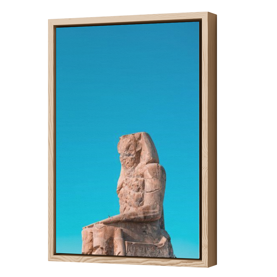 Thumbnail for Canvas - Wood Grain Floating Frame