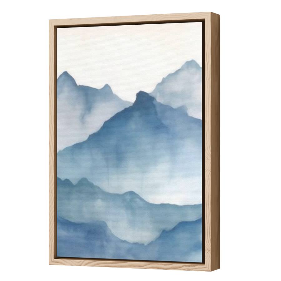 Thumbnail for Canvas - Wood Grain Floating Frame
