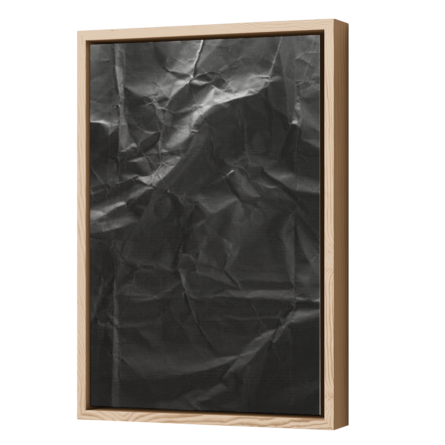 Thumbnail for Canvas - Wood Grain Floating Frame