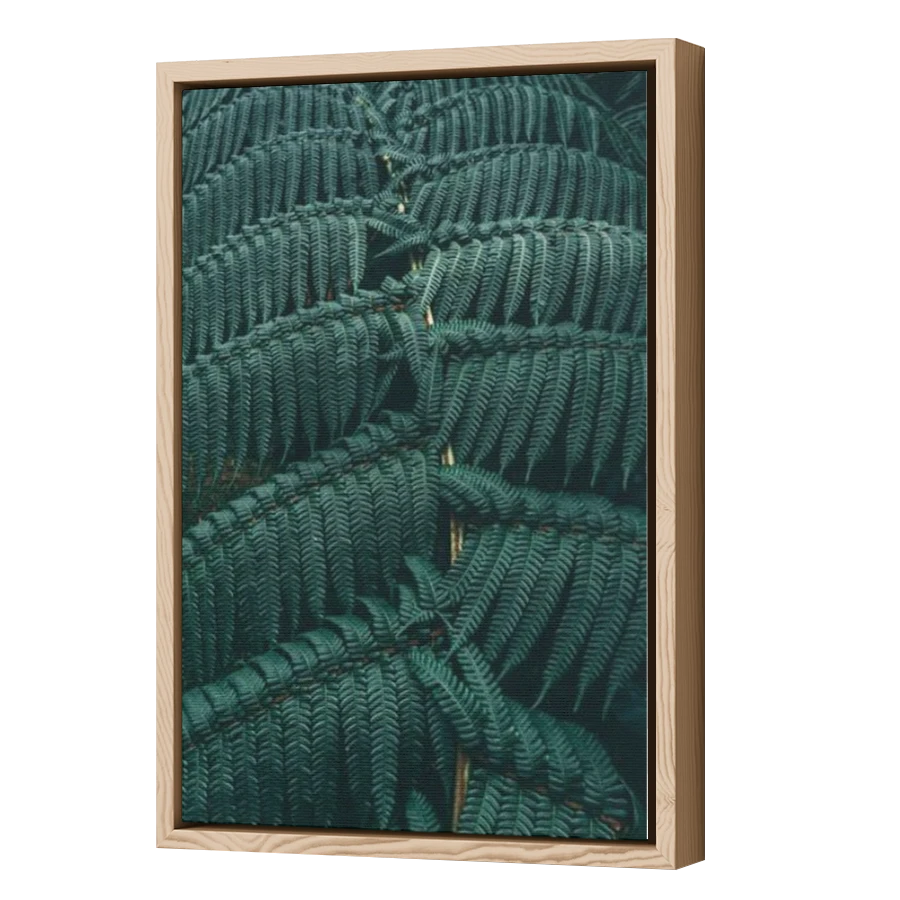 Thumbnail for Canvas - Wood Grain Floating Frame