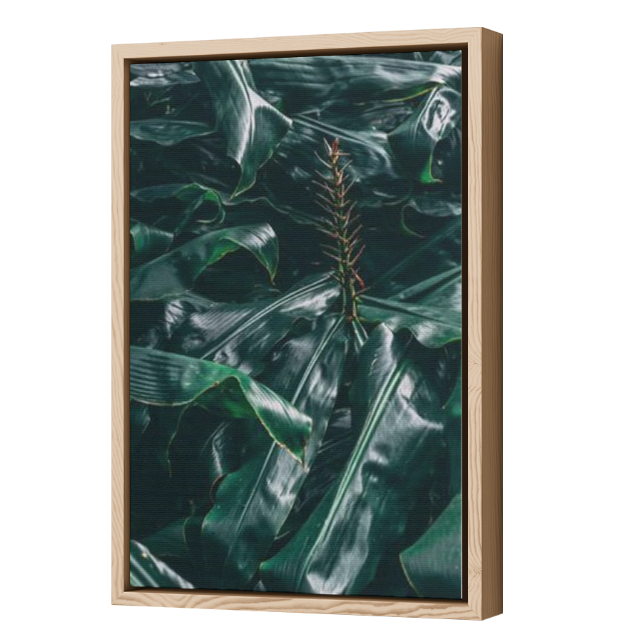 Thumbnail for Canvas - Wood Grain Floating Frame