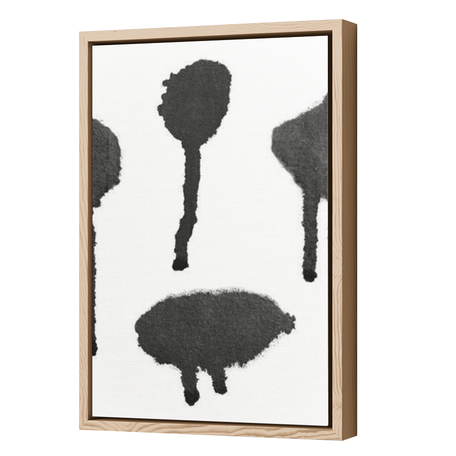 Thumbnail for Canvas - Wood Grain Floating Frame