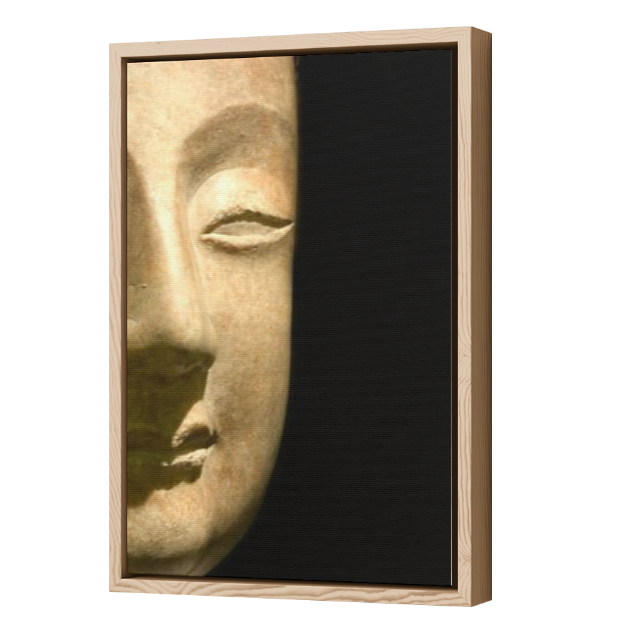 Thumbnail for Canvas - Wood Grain Floating Frame