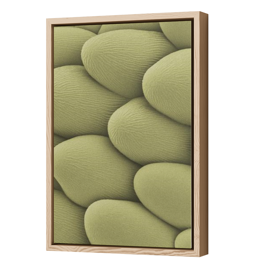 Thumbnail for Canvas - Wood Grain Floating Frame