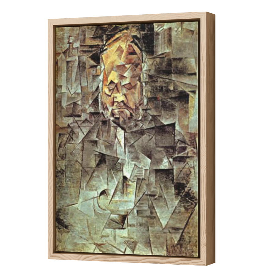 Thumbnail for Canvas - Wood Grain Floating Frame