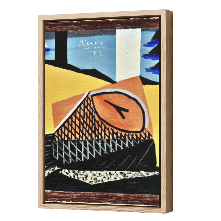 Thumbnail for Canvas - Wood Grain Floating Frame