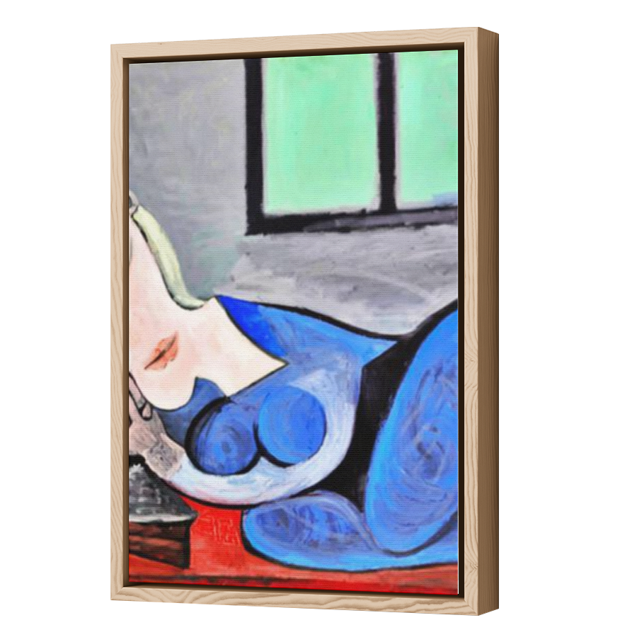 Thumbnail for Canvas - Wood Grain Floating Frame