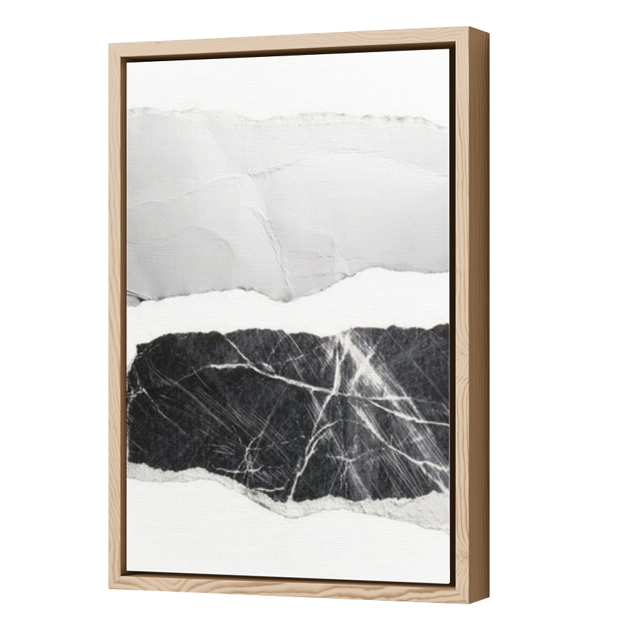 Thumbnail for Canvas - Wood Grain Floating Frame