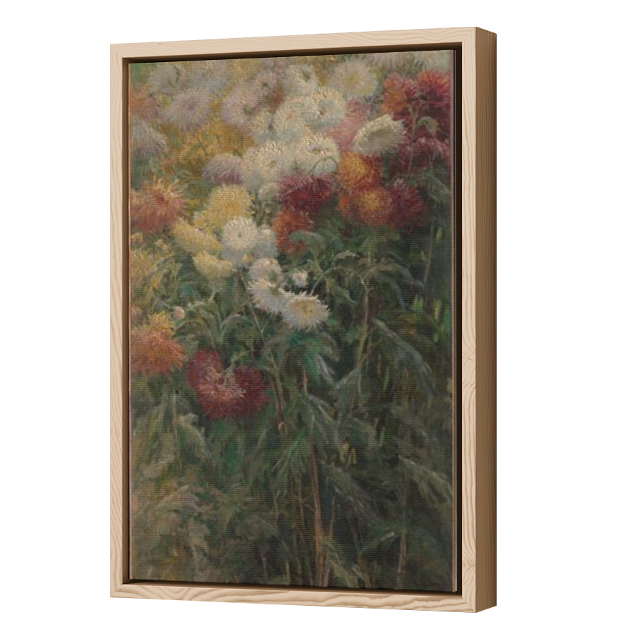 Thumbnail for Canvas - Wood Grain Floating Frame