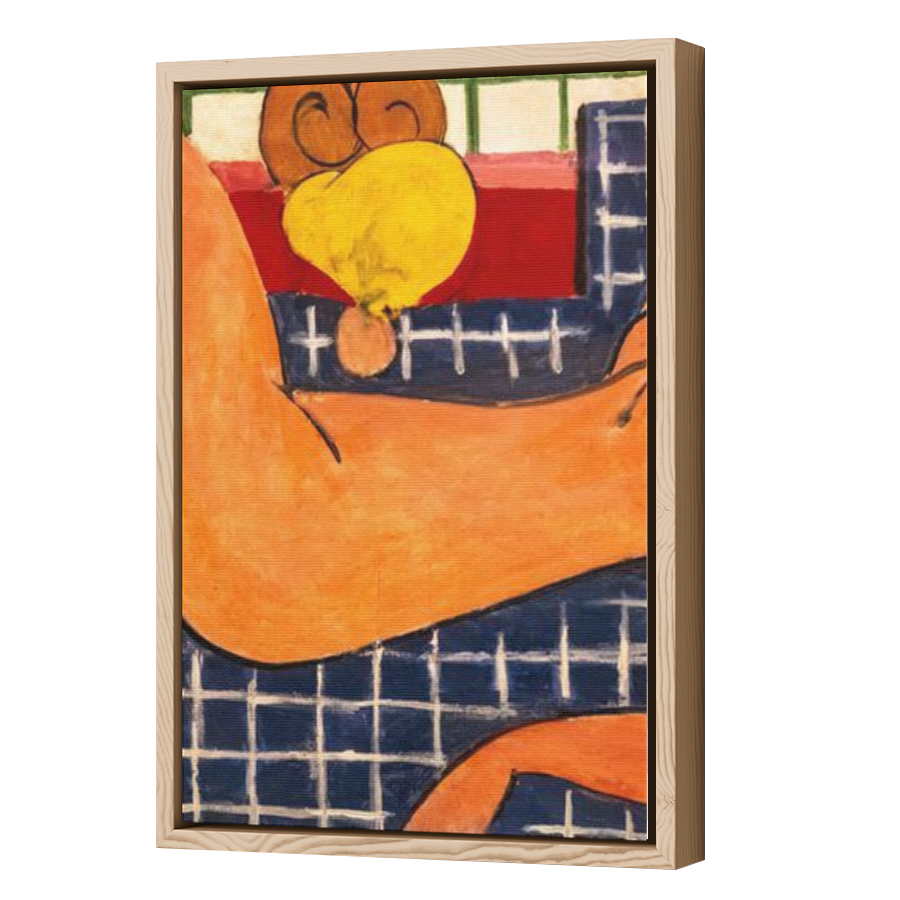 Thumbnail for Canvas - Wood Grain Floating Frame