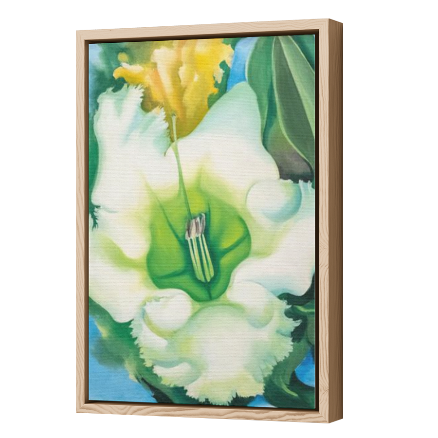 Thumbnail for Canvas - Wood Grain Floating Frame