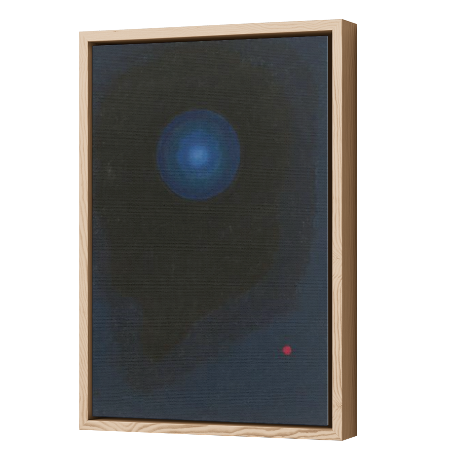 Thumbnail for Canvas - Wood Grain Floating Frame