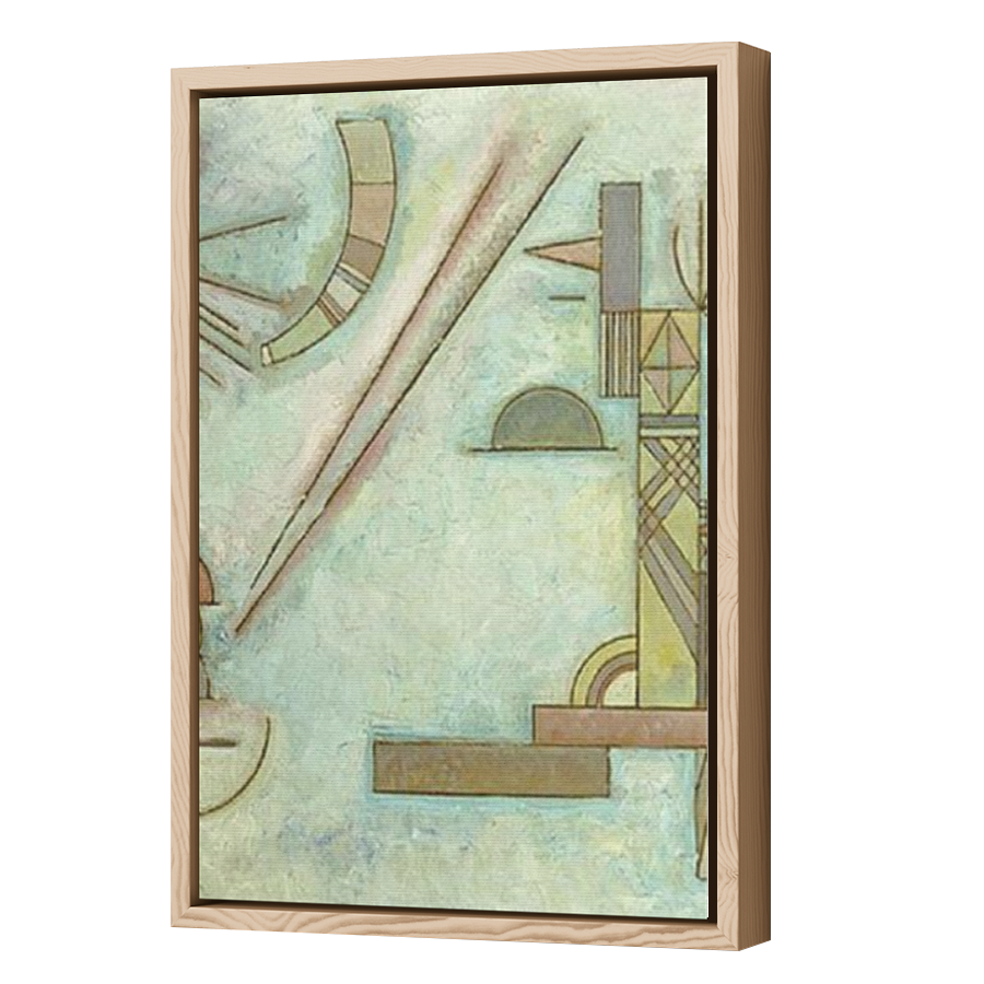 Thumbnail for Canvas - Wood Grain Floating Frame