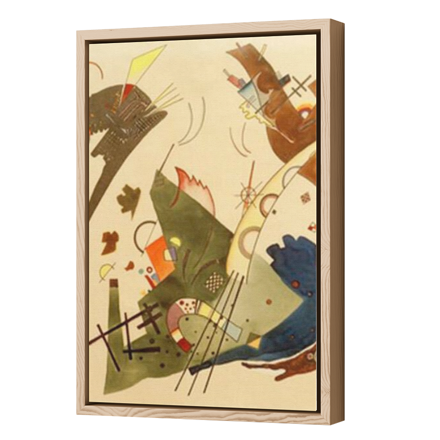 Thumbnail for Canvas - Wood Grain Floating Frame