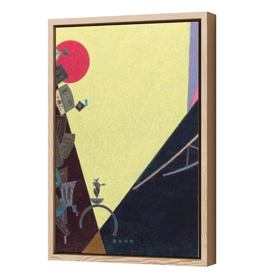 Thumbnail for Canvas - Wood Grain Floating Frame